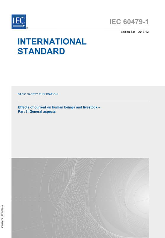 Cover IEC 60479-1:2018